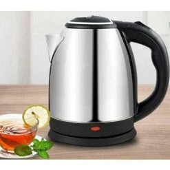 Bollitore Acqua Calda Elettrico 2L 1500W In Acciaio Scalda Bevande Tisane