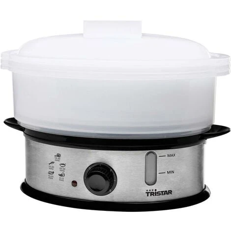 Tristar VS-3914 Vaporiera Acciaio Inox, Nero 3 Tristar VS-3914 Vaporiera Acciaio Inox, Nero - immagine 3
