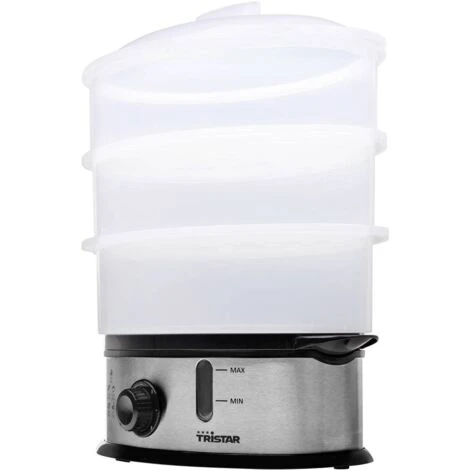 Tristar VS-3914 Vaporiera Acciaio Inox, Nero 4 Tristar VS-3914 Vaporiera Acciaio Inox, Nero - immagine 4