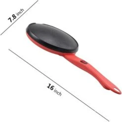 Trade Shop - Crepiera Macchina Per Crepes 600 Watt Con Manico Piastra 20 Cm Antiaderente -Piccoli Elettrodomestici Negozio 12540484 5