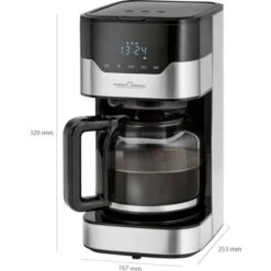 Profi Cook PC-KA 1169 Macchina Per Il Caffè Acciaio Inox, Nero Capacità Tazze=14 Caraffa In Vetro 9 Profi Cook PC-KA 1169 Macchina Per Il Caffè Acciaio Inox, Nero Capacità Tazze=14 Caraffa In Vetro -Piccoli Elettrodomestici Negozio 13135312 5