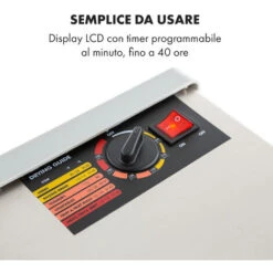 Klarstein Fruit Jerky Steel 6 - Essiccatore, 6 Ripiani, 630 W, Superficie: 0,65 M² -Piccoli Elettrodomestici Negozio 14061642 3