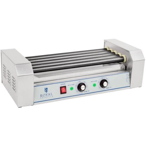 Griglia Hot Dog Macchina Cuoci Wurstel Professionale 5 Tubi Copertura In Teflon 3 Griglia Hot Dog Macchina Cuoci Wurstel Professionale 5 Tubi Copertura In Teflon - immagine 3