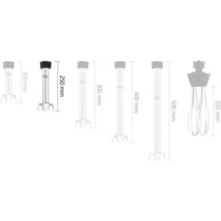 Gruppo Albero Per Frullatore A Immersione Professionale 250 Mm In Acciaio Inox -Piccoli Elettrodomestici Negozio 14896778 4