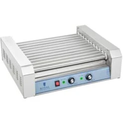 Macchina 11 Rulli Hot-Dog Wurstel Salsicce Hotdog Maker Professional 2 2Kw+Vetro -Piccoli Elettrodomestici Negozio 15633653 3