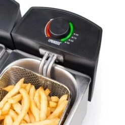 Friggitrice Elettrica Princess Doppia Vasca 2 Cestelli Potenza 2x1800 Watt 9 Friggitrice Elettrica Princess Doppia Vasca 2 Cestelli Potenza 2x1800 Watt -Piccoli Elettrodomestici Negozio 16142354 5