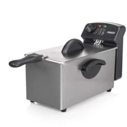 Friggitrice Elettrica In Acciaio Inox 3 Lt 2000W Termostato Regolabile 190 Gradi 8 Friggitrice Elettrica In Acciaio Inox 3 Lt 2000W Termostato Regolabile 190 Gradi -Piccoli Elettrodomestici Negozio 16168004 4