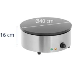 Crepiera Elettrica Inox Rcec-3000-R Dimensioni 40 X 40 X 16 Peso 14 60 Kg -Piccoli Elettrodomestici Negozio 16438203 5