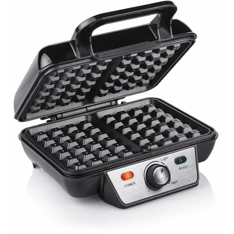 Piastra Cialdiera Macchina Per Cialde Per Preparare Waffel Waffer Tristar 1000W 2 Piastra Cialdiera Macchina Per Cialde Per Preparare Waffel Waffer Tristar 1000W - immagine 2