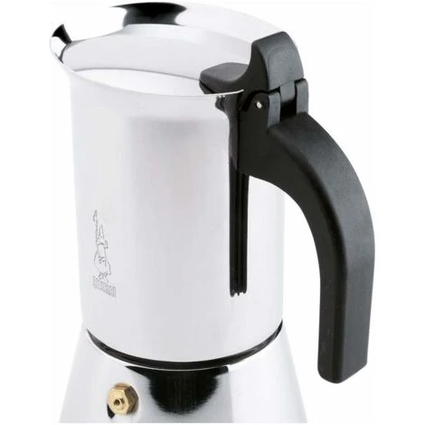 Bialetti Caffettiera Moka Per Induzione Venus 6 Tazze In Acciaio Inox 2 Bialetti Caffettiera Moka Per Induzione Venus 6 Tazze In Acciaio Inox - immagine 2
