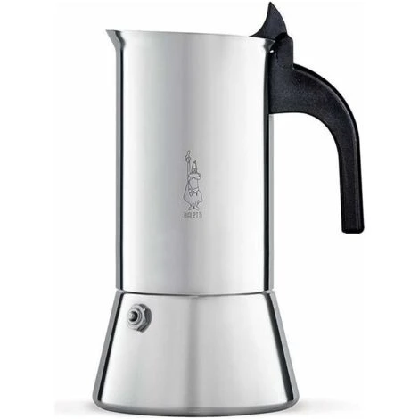 Bialetti Caffettiera Moka Per Induzione Venus 6 Tazze In Acciaio Inox 4 Bialetti Caffettiera Moka Per Induzione Venus 6 Tazze In Acciaio Inox - immagine 4