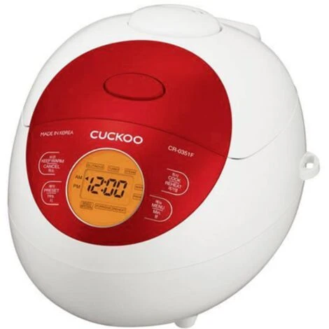 Cuckoo CR-0351F Cuoci Riso Bianco, Rosso 2 Cuckoo CR-0351F Cuoci Riso Bianco, Rosso - immagine 2