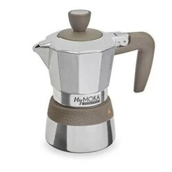 PEDRINI MY MOKA CAFFETTIERA 2 TAZZE INDUZIONE ACCIAIO INOX SILICONE -Piccoli Elettrodomestici Negozio 20130895 5
