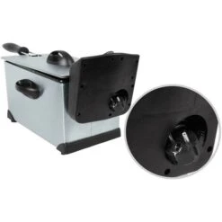 FRIGGITRICE PROFESSIONALE 3 LITRI 2200 W ACCIAIO INOSSIDABILE AIGOSTAR -Piccoli Elettrodomestici Negozio 22189169 4