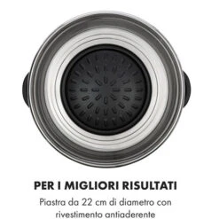 Klarstein Szechuan Hot Pot E Piastra Grill 5l Vol. 1350 W, 600 W Rosso -Piccoli Elettrodomestici Negozio 23123744 4