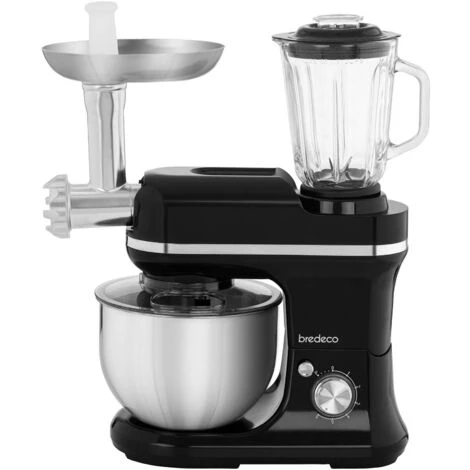Robot Da Cucina Multifunzione Mixer Planetaria Tritacarne 1.200 W Con Accessori 2 Robot Da Cucina Multifunzione Mixer Planetaria Tritacarne 1.200 W Con Accessori - immagine 2