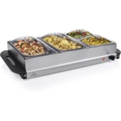 Scaldavivande Elettrico 300W Multifunzione Cibi Caldi 6.8lt Manici Termoisolanti 8 Scaldavivande Elettrico 300W Multifunzione Cibi Caldi 6.8lt Manici Termoisolanti -Piccoli Elettrodomestici Negozio 30924354 4