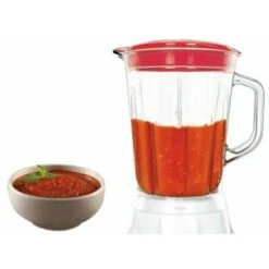 Frullatore Elettrico 2 In 1 Macina Caffe Tritatutto 200w Mixer Frutta 400ml 6708 -Piccoli Elettrodomestici Negozio 31027150 3