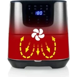 Princess Friggitrice Ad Aria Senza Olio Digitale Deluxe XXL 1700W 5.5lt Litri -Piccoli Elettrodomestici Negozio 32174801 3