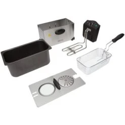 Friggitrice Capacità Di 3 Litri Cestello E Riscaldatore Removibile 2000W Cr4909 -Piccoli Elettrodomestici Negozio 34905008 4