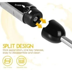 FRULLATORE 1000W FRULLATORI A IMMERSIONE ACCIAIO INOX MINIPIMER MIXER PIÙ DI 6 VELOCITÀ -Piccoli Elettrodomestici Negozio 38161209 3