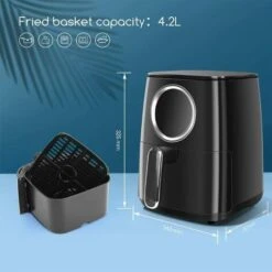 FRIGGITRICE AD ARIA 4.2 LT FRIGGE CUOCE 1400 W -Piccoli Elettrodomestici Negozio 39857569 3