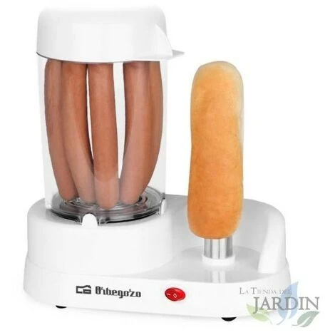 Macchina Per Hot Dog Orbegozo. Da 1 A 6 Salsicce. Potenza 350W. 1 Macchina Per Hot Dog Orbegozo. Da 1 A 6 Salsicce. Potenza 350W.