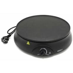 Crepiera Elettrica 1000 W Piastra Antiaderente Per Crepes Crespelle Dolci Salati -Piccoli Elettrodomestici Negozio 43845769 3