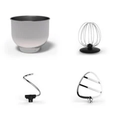 Impastatrice Planetaria 5L Ciotola Acciaio 1600W Impastatore Robot JORDAN CASA -Piccoli Elettrodomestici Negozio 51074837 4