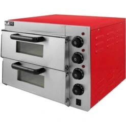 Forno Per Pizza A 2 Ripiani Pofessionale Per Bar Ristoranti Pizzeria Forno Elettrico A Doppio Ripiano Per Pizza Da 40cm
