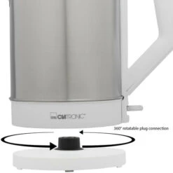 Clatronic Bollitore In Acciaio Inox 1,5L Bianco WKS 3692 WHITE -Piccoli Elettrodomestici Negozio 54177925 3