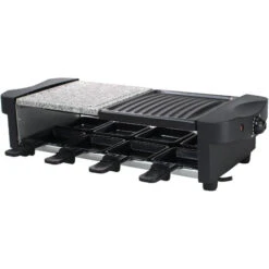 Domaier Party Grill Con Pietra Naturale, Raclette Grill Multifunzione 3 In 1, Raclette 8 Persone, Raclette Elettrica 1200W 7 Domaier Party Grill Con Pietra Naturale, Raclette Grill Multifunzione 3 In 1, Raclette 8 Persone, Raclette Elettrica 1200W -Piccoli Elettrodomestici Negozio 54376784 3