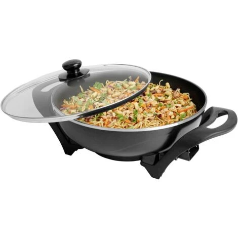 Tristar PZ-9130 PZ-9130 Padella Wok Elettrica Nero 2 Tristar PZ-9130 PZ-9130 Padella Wok Elettrica Nero - immagine 2