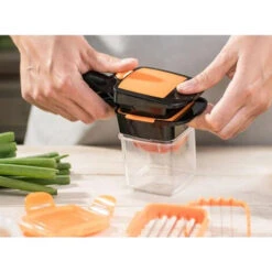 Mandolina Affettaverdure Manuale 5in1 Affettatrice Cucina 7 Pezzi Multifunzione -Piccoli Elettrodomestici Negozio 57717057 4