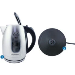 BOLLITORE ELETTRICO IN ACCIAIO 1.7 LITRI CON FILTRO RIMOVIBILE E LED BLU 2200 W AIGOSTAR -Piccoli Elettrodomestici Negozio 58211915 5