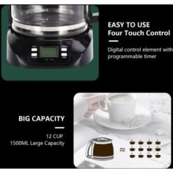 MACCHINA PER CAFFE' AMERICANO TE' FILTRO AIGOSTAR -Piccoli Elettrodomestici Negozio 58211981 5