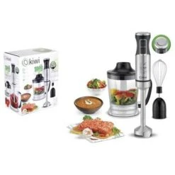 Frullatore Ad Immersione Kiwi KHB-4437 1 L 1000W Acciaio Inossidabile