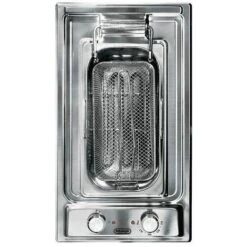 DeLonghi De Longhi FRI 13/2 Linea Domino Friggitrice Elettrica Da Incasso 30 Cm Acciaio Inox