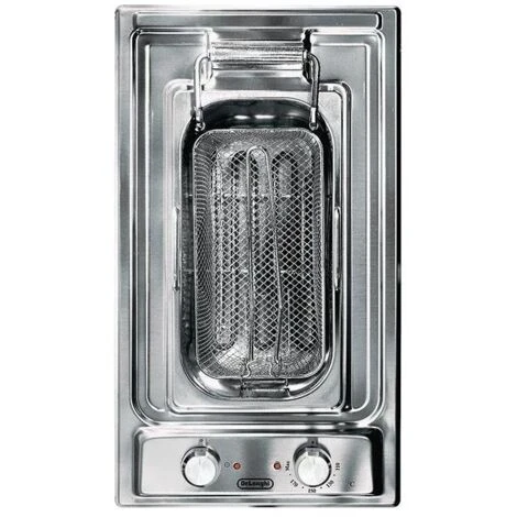 DeLonghi De Longhi FRI 13/2 Linea Domino Friggitrice Elettrica Da Incasso 30 Cm Acciaio Inox 2 DeLonghi De Longhi FRI 13/2 Linea Domino Friggitrice Elettrica Da Incasso 30 Cm Acciaio Inox - immagine 2