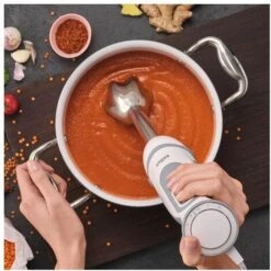 Braun MQ5235WH Sauce Mixer A Immersione 750W 06 Litri Bianco -Piccoli Elettrodomestici Negozio 59674135 5