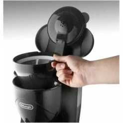 DeLonghi ICM2.1B Macchina Da Caffè Filtro Americano, 1,5 Litri, Caraffa In Vetro, Colore Nero -Piccoli Elettrodomestici Negozio 59675214 3