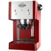 Gaggia RI8425/22 Macchina Da Caffè Manuale Gran Gaggia Deluxe Rossa