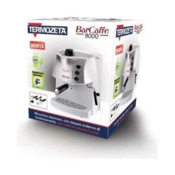 Termozeta Barcaffe' 9000 Macchina Per Espresso Automatica 1,2Lt 2 Tazze Argento -Piccoli Elettrodomestici Negozio 59678808 3
