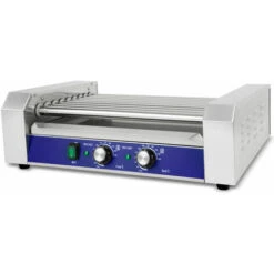 Vertes Macchina Cuoci Hot Dog Maker Salsiccia (9 Rulli, 1800 Watt, Temperatura 50-250°C, 2 Zone Di Riscaldamento, Copertura In Vetro Temprato, Acciaio Inox) -Piccoli Elettrodomestici Negozio 59803131 3