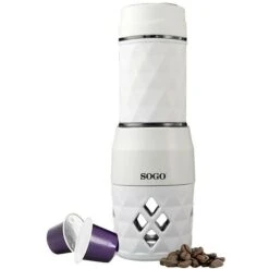 SOGO Human Technology CAF-SS-5612 Macchina Per Il Caffè Bianco 6 SOGO Human Technology CAF-SS-5612 Macchina Per Il Caffè Bianco -Piccoli Elettrodomestici Negozio 59977085 3