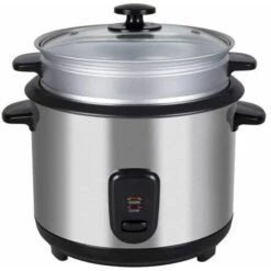 Melchioni Cuociriso Jasmine 1.8 Litri 700W Corpo Inox Contenitore In Vetro 8 Melchioni Cuociriso Jasmine 1.8 Litri 700W Corpo Inox Contenitore In Vetro -Piccoli Elettrodomestici Negozio 60620805 4