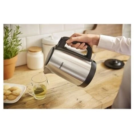 Philips HD9350/90 Bollitore In Acciaio Inox Compatto Ed Elegante 2 Philips HD9350/90 Bollitore In Acciaio Inox Compatto Ed Elegante - immagine 2