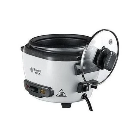 Russell Hobbs Collection Mini Cuociriso 3 Porzioni 200W 0,7 Litri Bianco 2 Russell Hobbs Collection Mini Cuociriso 3 Porzioni 200W 0,7 Litri Bianco - immagine 2