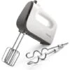 Philips HR3740/00 Daily Collection Sbattitore Elettrico Con Ganci Per Impasto, 450 W