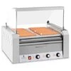 Cuoci Hot Dog Macchina Professionale Acciaio Inox Vetro Temperato 11 Rulli 2600W